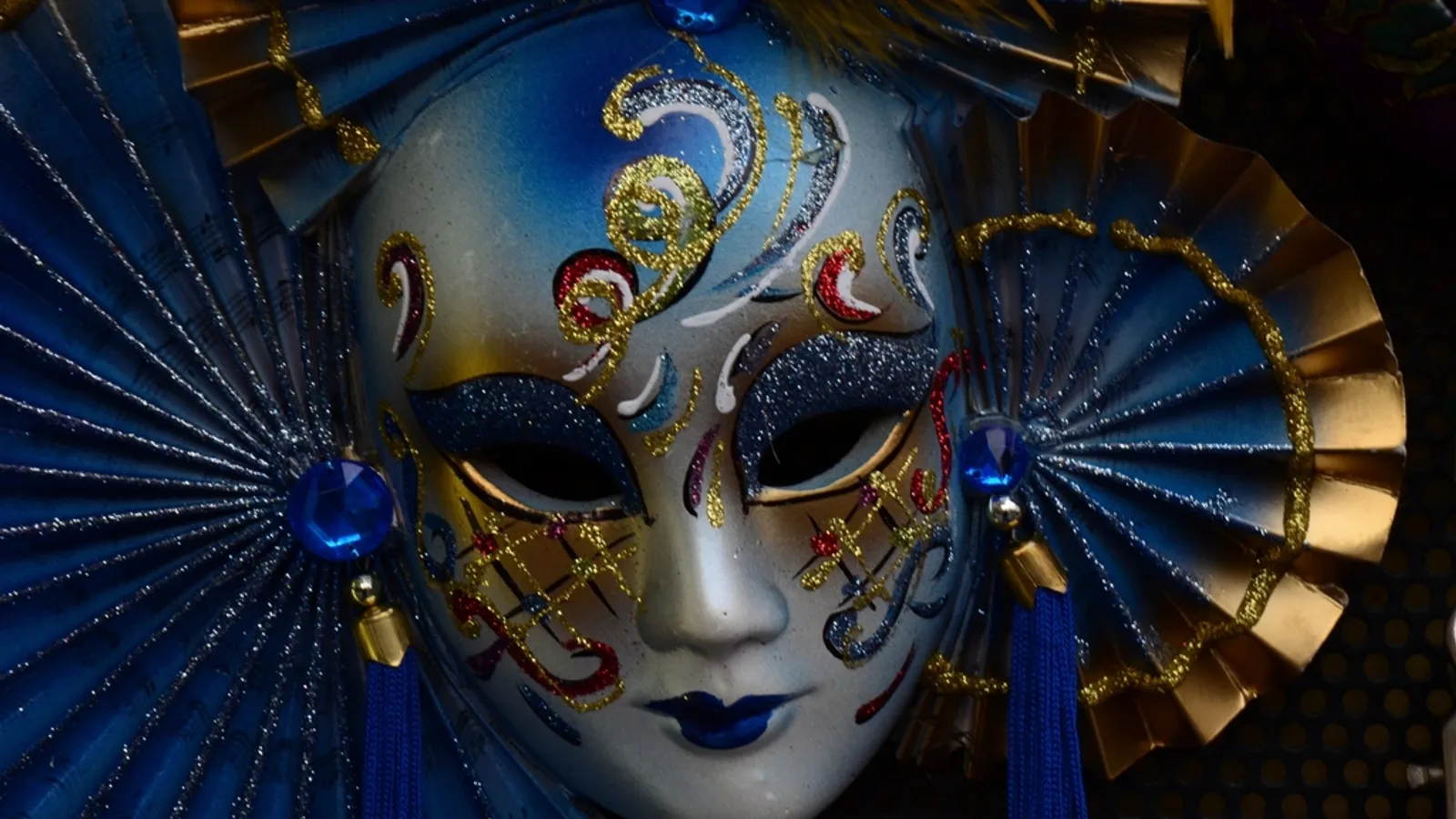 A Venetian carnival mask